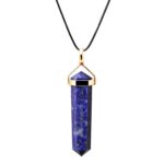 Reiki Unisex Crystal Stone Pendant with cord for Reiki … Reiki Unisex Crystal Stone Pendant with cord for Reiki …